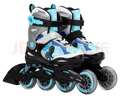 Rollerblade輪滑鞋兒童男女溜冰鞋全套裝幼兒園旱冰鞋3-6歲初學(xué)者基礎直排滑 透氣藍色（28-31碼） 曬單實(shí)拍圖