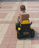 活石（LIVING STONES）兒童電動車挖掘機可坐人可挖土2-9歲玩具車1-3歲超大遙控挖土機 頂配黃【12V+早教+藍牙+遙控+禮 3-6歲寶寶男孩挖挖機 曬單實拍圖