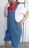 哈羅小黃鴨（G.DUCKKIDS）2025新款春夏季兒童背帶褲男女童時(shí)尚百搭牛仔褲舒適戶外套裝 單件背帶褲 110 cm 曬單實(shí)拍圖