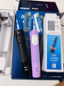 歐樂B（Oral-B）Vitality Pro D103  三大潔齒模式2D聲波多動向電動牙刷 黑色/淡紫色 兩只裝 曬單實拍圖