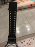 適配卡西歐拆彈專(zhuān)家黑金gshock手表帶GA110 GD100 110 120運動(dòng)男硅膠表帶16MM 亮光黑色：金色扣 16mm 曬單實(shí)拍圖