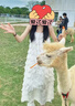 素織錦吊帶連衣裙女白色法式流蘇裙子2025夏季波西米亞海邊度假沙灘裙 波西米亞流蘇仙女裙【均碼】 曬單實(shí)拍圖