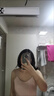 創(chuàng)意女郎（CREATIVITY-GIRL）真絲睡衣100%桑蠶絲女帶胸墊性感夏吊帶睡裙睡袍薄款套裝高級(jí)感 香檳色兩件套(帶胸墊) L 【建議101-115斤】 曬單實(shí)拍圖