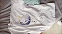 MDlila《兩件裝》情侶裝夏季衣服短袖t恤套裝一男一女休閑寬松班服定制 月亮星星魚(yú) 男白+女白（兩件裝） M 男+女S 曬單實(shí)拍圖