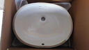 DURAVIT（杜拉維特）臺盆 嵌入式圓形臺下盆 衛生間洗手一體臉盆 046651 曬單實(shí)拍圖