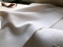 玖慕（JIUMU）100%小山羊絨圍巾女秋冬披肩女士保暖圍脖女生生日七夕禮物禮盒裝 曬單實拍圖