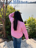 MsShe【拖地微喇牛仔褲】大碼女裝2025秋裝胖mm顯瘦寬松闊腿長褲 牛仔中藍(lán)色現(xiàn)貨 2XL 曬單實(shí)拍圖