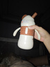 優(yōu)可倍嬰兒保溫杯寶寶奶瓶一歲以上學(xué)飲水杯小月齡吸管杯兒童2-3歲喝水 【316升級保溫】棕色一瓶三用裝+送背帶 曬單實拍圖