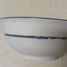 華青格盤子家用菜盤青瑤草7英寸牛排盤2只裝西餐盤吐骨碟蒸魚盤餐具套裝 曬單實(shí)拍圖