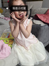 笛莎（DEESHA）童裝兒童女童裙子2025年夏季新款女寶寶網(wǎng)紗公主裙連衣裙 氣泡粉 130 曬單實(shí)拍圖