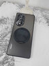 森麥康華為榮耀70手機殼honor70pro保護套FNE一AN00全包SDY防摔HPB磨砂硬殼七十por男女高級感新款加帶支 【石墨黑+磁吸支架】磨砂防指紋+全屏膜 榮耀70 曬單實(shí)拍圖