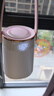美的（Midea）臥室小夜燈嬰兒喂奶充電護(hù)眼睡眠燈起夜燈母嬰月子床頭燈柔光 【遙控】鬧鐘+屏顯 曬單實(shí)拍圖