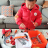 元?dú)馔Q螺絲玩具1-3歲電動(dòng)工具箱兒童過家家裝仿真維修玩具男孩禮物 工具套裝41件套【帶電鉆】 曬單實(shí)拍圖