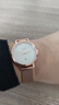 卡西歐（CASIO） 女表sheen系列鋼帶2022年蜜桃金藍(lán)寶石鏡面石英禮盒款 SHE-4540CGM-4A  禮盒款 曬單實(shí)拍圖
