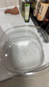 川島屋雙層洗菜盆瀝水籃廚房淘菜洗菜籃子洗水果濾水籃家用水果盤 雙層瀝水籃大號(hào)(白色) 曬單實(shí)拍圖