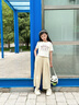 小豬彼特女童夏裝套裝2025新款夏季洋氣穿搭夏款大童兒童衣服女孩時髦童裝 9937米白色+18485淺卡其【套裝】 170 cm 曬單實拍圖
