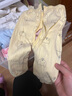 小三月新生嬰兒兒褲子開(kāi)檔純棉a類(lèi)0-3-6個(gè)月女寶寶秋褲嬰兒開(kāi)襠褲子全棉 M-977花田小兔 80cm 曬單實(shí)拍圖