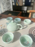 哈駱頓（HALODN）實(shí)木茶桌陽(yáng)臺(tái)茶臺(tái)燒水壺一體桌椅組合家用小戶型移動(dòng)旋轉(zhuǎn)干泡茶臺(tái) 干濕分離茶桌+電器+圍椅*1 100*46*72 旋轉(zhuǎn)可移動(dòng)-送貨上門 曬單實(shí)拍圖
