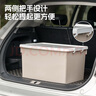 禧天龍禧天龍汽車后備箱收納箱車載儲物箱車用整理箱戶外露營箱45升 曬單實拍圖