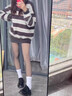 佰姿緣黑色絲襪光腿神器女黑透膚秋冬加厚裸感單層假透肉春秋打底連褲襪 【一條裝】黑透膚連腳 均碼 80克無絨款【適合20-30℃】 曬單實拍圖