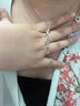 金至尊（3D-GOLD)靈蛇鉑金項鏈生肖蛇pt950一體鏈本命年七夕禮物送女友按克計價 40cm-4.60克(含工費359元) 曬單實拍圖