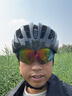 CARCROSS 自行車頭盔帶風(fēng)鏡騎行頭盔眼鏡一體男女山地公路單車安全帽裝備 鐳射黑-炫彩風(fēng)鏡 送尾燈 曬單實(shí)拍圖