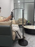 KUSHOP三折疊】平板支架鋁合金床頭手機支架落地懶人iPad多功能俯拍360旋轉(zhuǎn)追劇直播磁吸支架專用可伸縮 黑灰色丨三折疊丨可旋轉(zhuǎn)鋁合金落地支架 曬單實拍圖