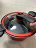 Debo 德鉑微壓鍋不粘家用煲湯鍋電磁爐明火通用 微壓鍋 24cm 曬單實(shí)拍圖