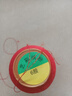 靈久久手工編織線項(xiàng)鏈線股線吊墜繩珍珠線繞戒指線編手鏈五彩繩子滌綸線 紅色 6股（0.4MM） 曬單實(shí)拍圖