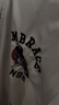 馬登工裝 美式復古刺繡教練夾克男秋純棉翻領(lǐng)休閑外套vintage廓形上衣 米杏色 M 曬單實(shí)拍圖