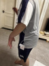 小豬托尼胖男童運(yùn)動(dòng)套裝兒童夏季短袖套裝加肥加大男大童套裝大碼童裝 曬單實(shí)拍圖