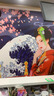 西里爾日式和風(fēng)壽司店居酒屋墻紙日本神奈川海浪海報(bào)壁畫日料店裝飾壁紙 無縫防水油畫布/平 曬單實(shí)拍圖