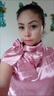 愛夸貓（AIKUAMAO）真絲桑蠶絲襯衫緞面高端女雪紡小衫女士短袖上衣春夏季新款寬松大 香檳色 XL 125-140斤 曬單實(shí)拍圖