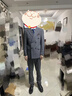 羅蒙西服套裝男雙排扣休閑商務復古男士西裝外套修身結婚新郎禮服男 曬單實拍圖
