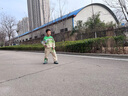 ASK JUNIOR兒童套裝男童25年秋漸變字印花長(zhǎng)袖衛(wèi)衣長(zhǎng)褲兩件 果綠色 140 曬單實(shí)拍圖