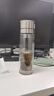 ZSR高硼硅雙層玻璃杯一鍵開蓋車載防止摔茶杯茶水分離鋼化玻璃泡茶杯 【雙層】一鍵開蓋-400毫升-升級(jí) 曬單實(shí)拍圖