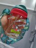 貝兒欣Babisil親馨寶寶吸管學(xué)飲杯兒童水杯重力球防漏防嗆ppsu耐高溫 10安特寬PPSU吸管杯 300ml 紅綠 曬單實拍圖