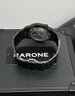 雷諾（RARONE）【2025新品】雙子星黑洞MAX手表男款機(jī)械表手表初高中生 黑面黑帶 曬單實拍圖