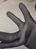 創(chuàng  )一PU508手套勞保耐磨工作PU涂掌薄款夏季透氣防滑電子涂膠涂層浸膠勞動(dòng)干活園藝防護手套工業(yè) (升級版)PU508黑色【24雙】 M（男女通號） 曬單實(shí)拍圖