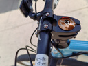 西騎者（WestBiking）自行車(chē)把立山地公路車(chē)短立把31.8/25.4mm鋁合金單車(chē)配件 黑色【25.4*45mm】 曬單實(shí)拍圖