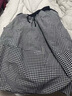 AEMAPE慢調(diào)巴黎泡泡縐肌理寬松燈籠裙彈力腰半裙花苞裙25年春新款 黑杏格. L 115-125斤左右 曬單實拍圖