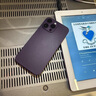 ZRGAE適用于iPhone 16 Pro Max蘋果手機殼磨砂透明硅膠防摔鏡頭全包男女外殼 全透明超輕薄-不沾指紋 蘋果14Pro 曬單實拍圖