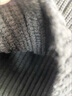 回力帽子男士冬季保暖包頭套面罩戶(hù)外防寒風(fēng)針織毛線(xiàn)冷帽巴拉克拉法帽 灰色 曬單實(shí)拍圖