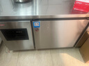 中雪商用操作臺冷藏柜臥式冰柜保鮮水吧奶茶店冰箱不銹鋼廚房冷凍冷柜風(fēng)冷雙溫工作臺單溫家用 TZ0.45AQT冷凍款 曬單實(shí)拍圖