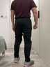 JANUS 透氣面料 加厚海綿防撞 足球守門(mén)員服裝 門(mén)將服褲子長(cháng)褲運動(dòng)褲 黑色 L 曬單實(shí)拍圖