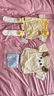 嬰兒衣服連體衣薄款嬰幼兒超萌外出服哈衣包屁衣女男寶寶夏裝 黃色條紋維尼（送同款防蚊襪） 73cm 73碼 3-6個月 17斤以內(nèi) 曬單實拍圖
