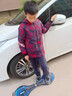 曼尼斯兒童二輪滑板車(chē)6到12歲初學(xué)者專(zhuān)業(yè)游龍板活力板男女孩子生日禮物8 豪華款【國潮花鳥(niǎo)】 曬單實(shí)拍圖