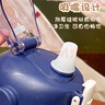 牧汀宇航員兒童保溫杯大容量學(xué)生上學(xué)316內(nèi)底男女可愛便攜吸管大肚杯  藍色宇航員 850ml+隨機貼紙 曬單實拍圖