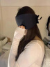 天岡制藥德國隔音耳塞睡眠睡覺(jué)專(zhuān)用女士頭戴式可側睡耳罩防打呼嚕降噪 德國黑科技-靜音【黑色】送耳塞涼暖雙面 曬單實(shí)拍圖