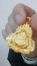 鍍黃金色項(xiàng)鏈女純銅合金大肚佛鎖骨鏈轉(zhuǎn)運(yùn)佛平安吊墜 大肚佛 曬單實(shí)拍圖